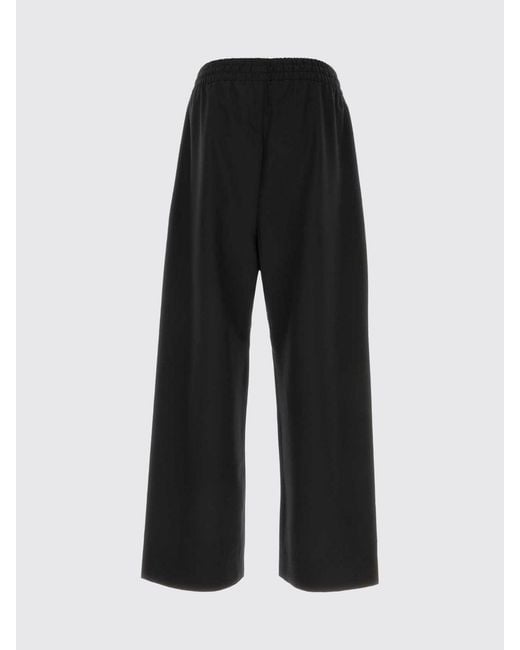 Fear Of God Black Cotton Track Trousers With Elasticated Drawstring Waist for men