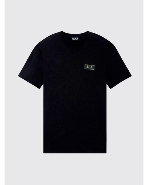EA7 Black T-Shirt for men