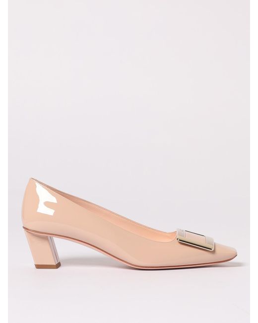 Décolleté Belle Vivier di Roger Vivier in Pink