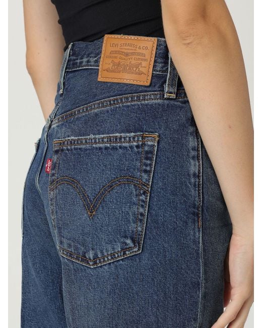 Levi's Blue Cotton Denim Jeans