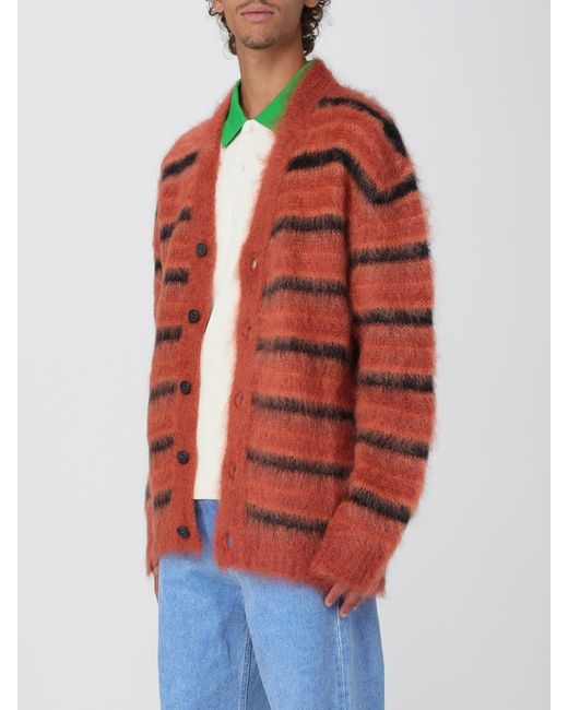 Marni Red Cardigan for men