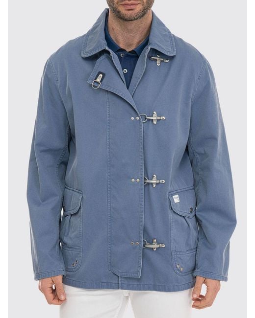 Fay Blue Classic Cotton Jacket for men