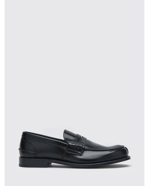 Church's White Pembrey Brushed Leather Loafers for men
