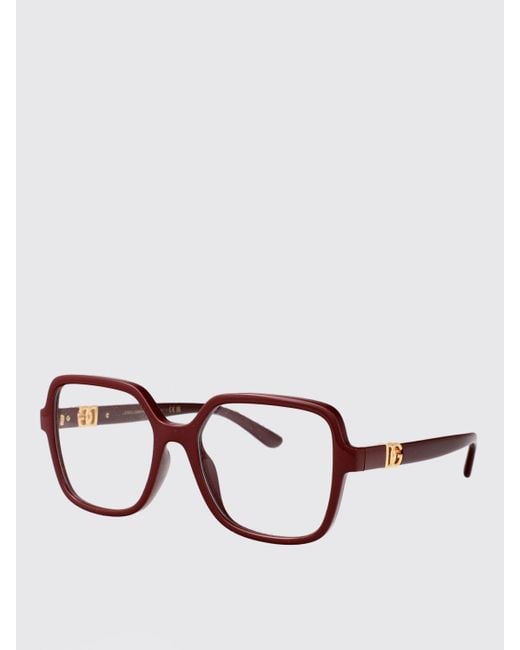 Dolce & Gabbana Red Optical Frames