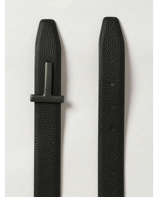 Tom Ford Black Belt for men