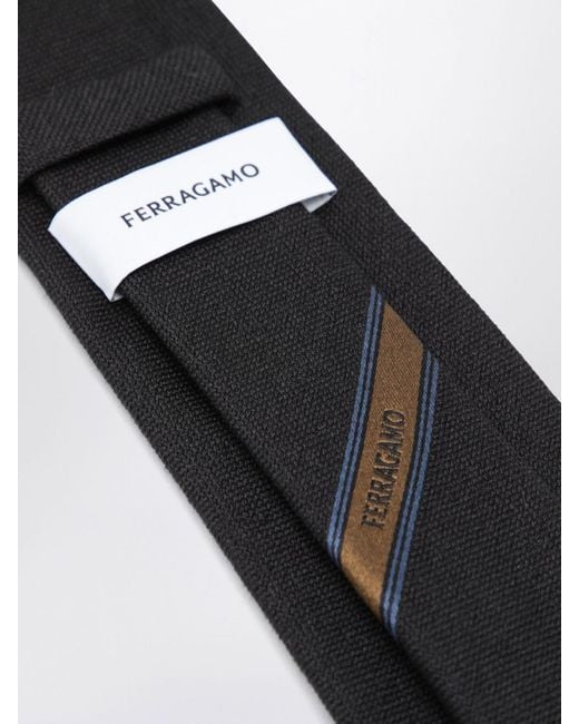Ferragamo Black Tie for men