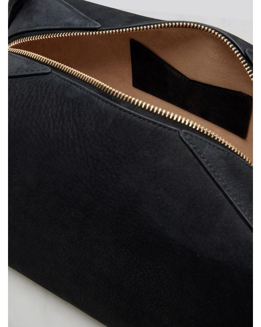 Alaïa Black Le Bouledogue Nubuck Bag