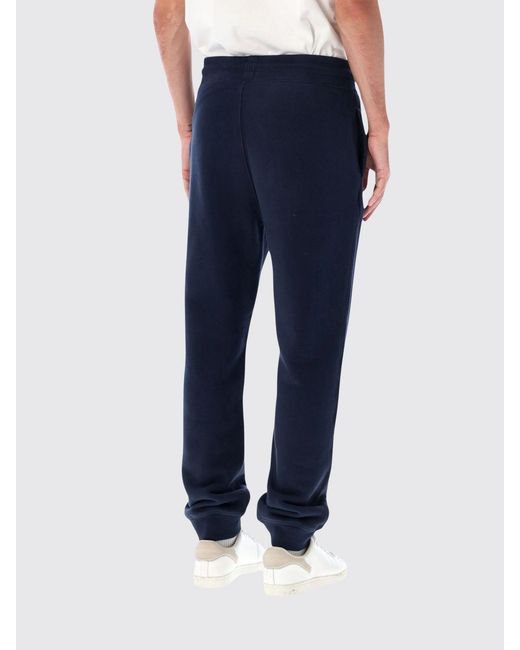 J.W. Anderson Blue Cotton Jogging Trousers With Elasticated Waist for men