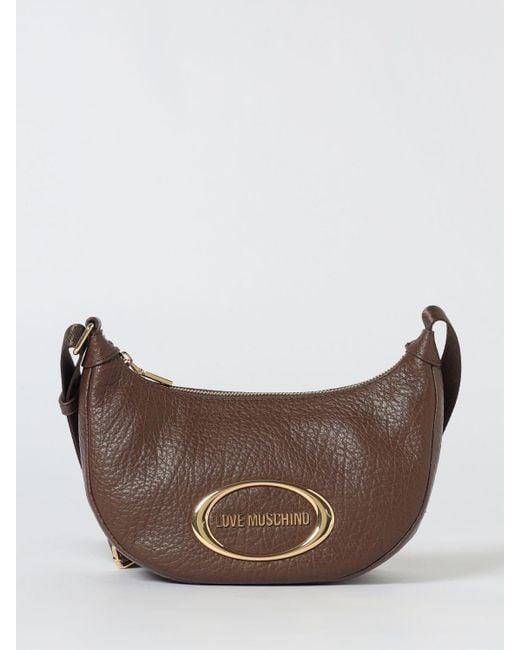 Love Moschino Brown Handtasche Damen