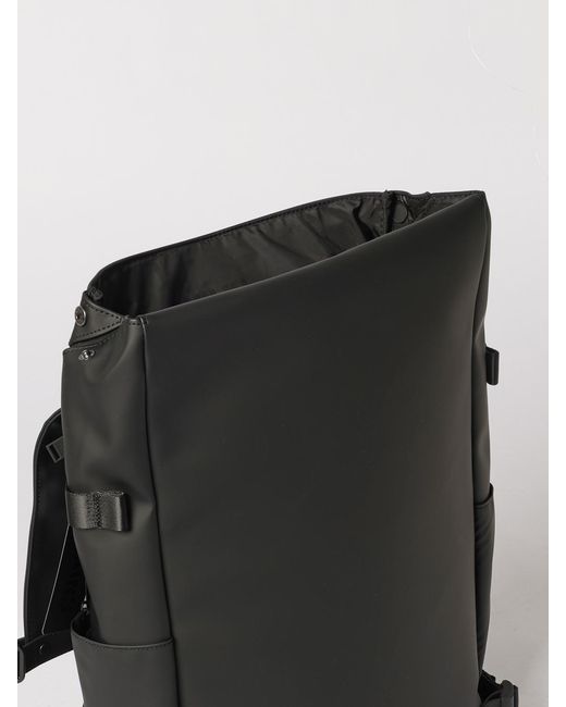 Rains Black Otg Backpack for men