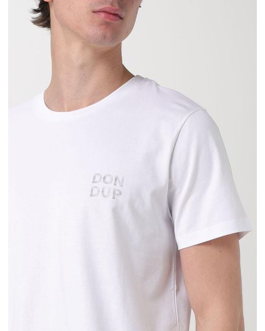 Camiseta Hombre Dondup de hombre de color White