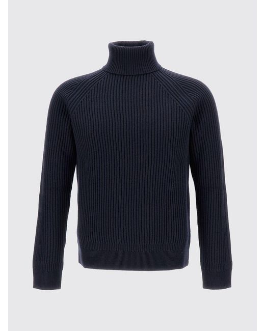Zanone Blue Sweater for men