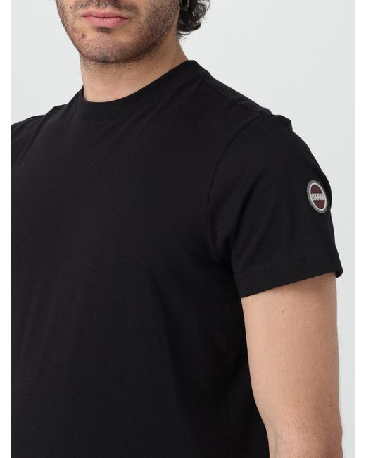 T-shirt in cotone di Colmar in Black da Uomo