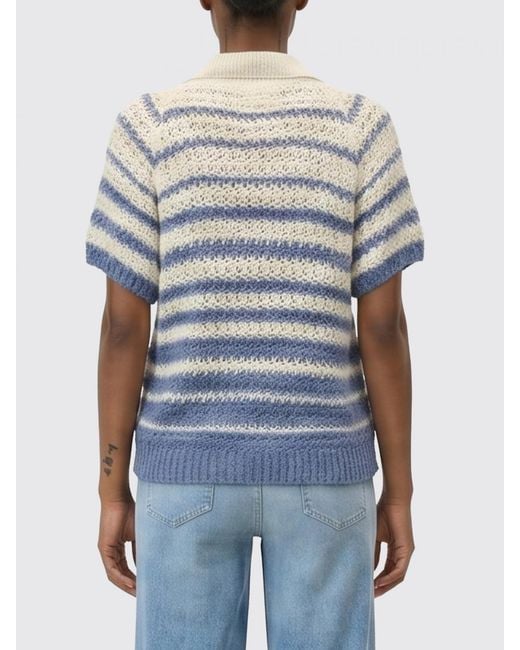 Closed Blue Sweater