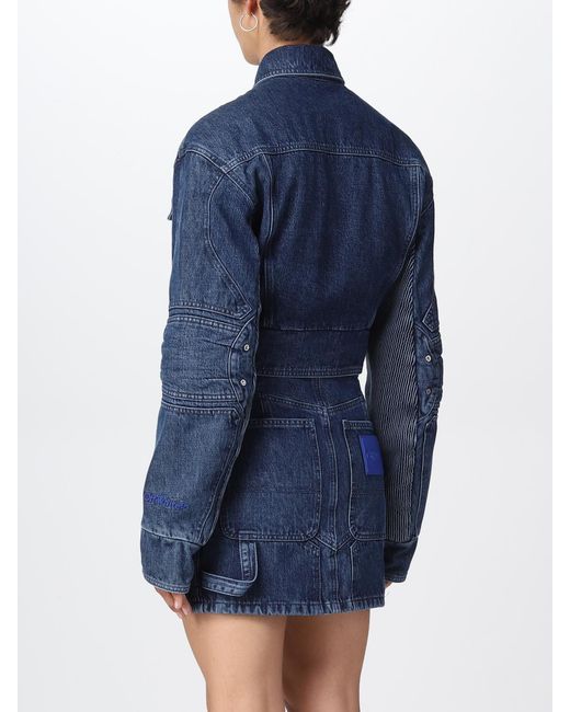 Off-White c/o Virgil Abloh Blue Denim Jacket