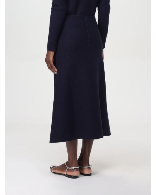Jil Sander Blue Skirt