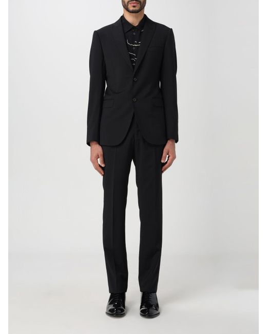 Emporio Armani Black Suit for men