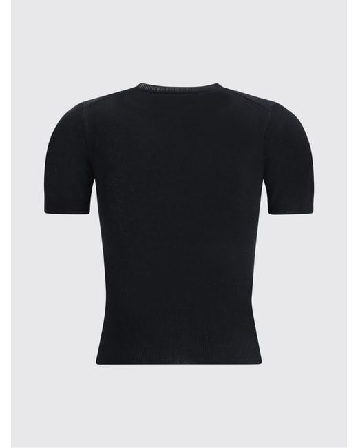Vivienne Westwood Black Orb Logo Cotton T-Shirts