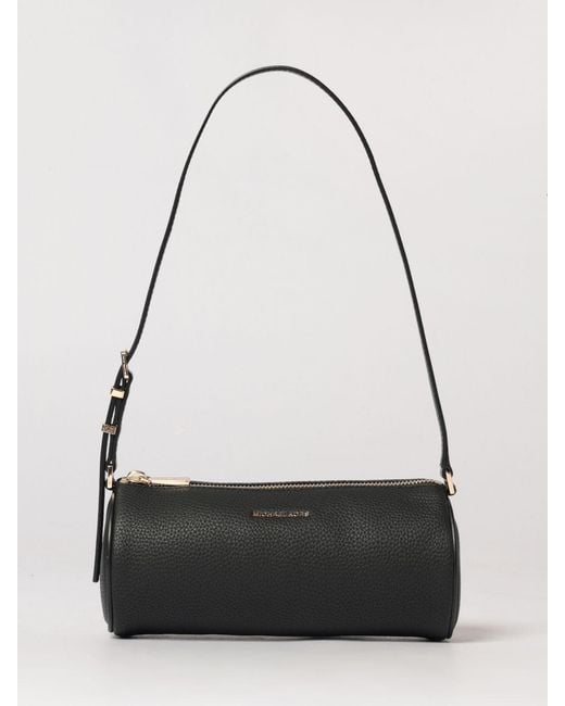 Michael Kors Black Izzy Grained Leather Bag