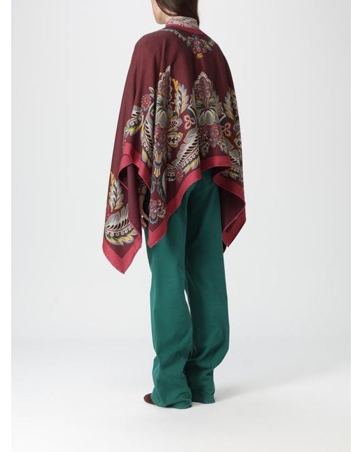 Etro Red Cloak