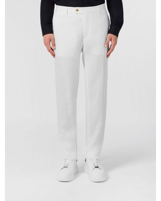 Philipp Plein White Pants for men