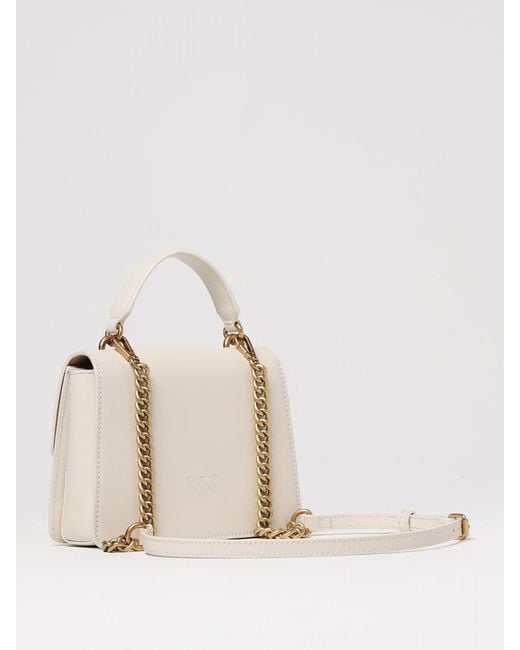 Pinko Natural Mini Love Bag One Leather Bag