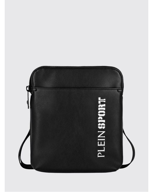 Philipp Plein Black Shoulder Bag for men