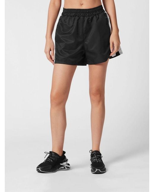 Philipp Plein Black Sports Shorts