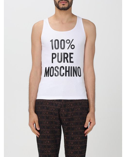 Moschino Couture White Tank Top for men