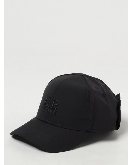 C P Company Black Hat for men