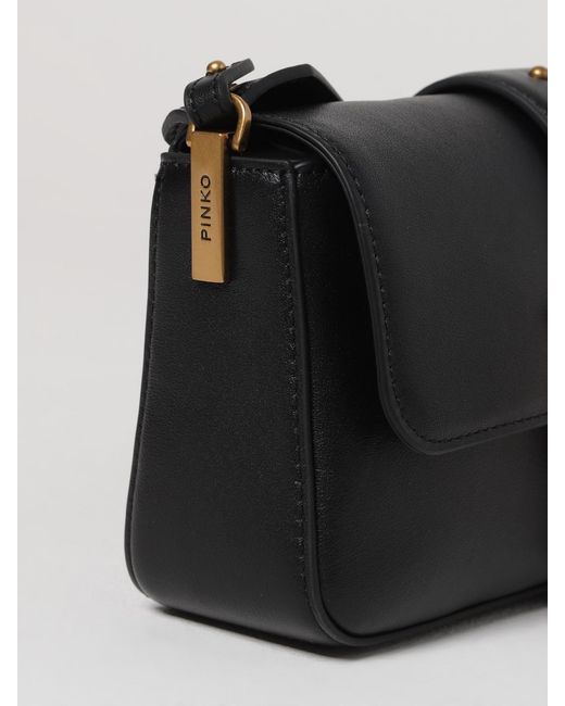 Borsa Love One di Pinko in Black