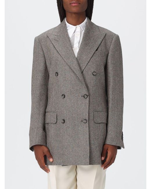 Tagliatore Gray Blazer Damen