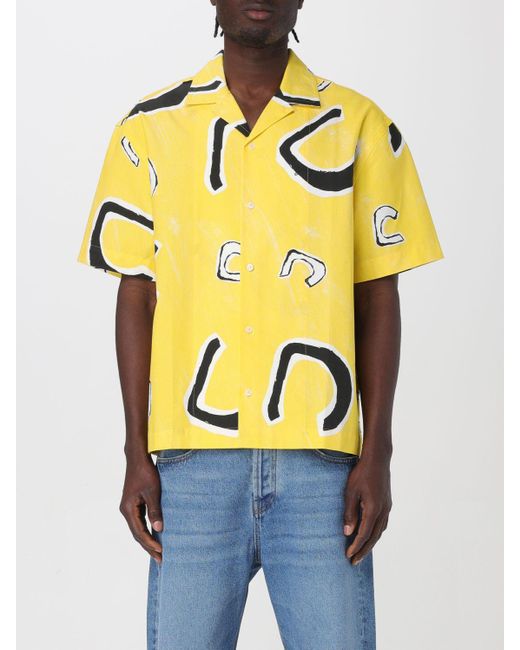 Jacquemus Yellow Shirt for men