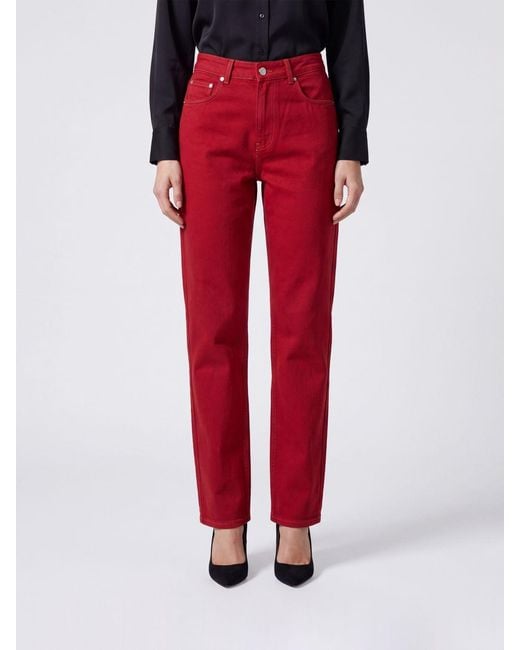 AMI Red Jeans
