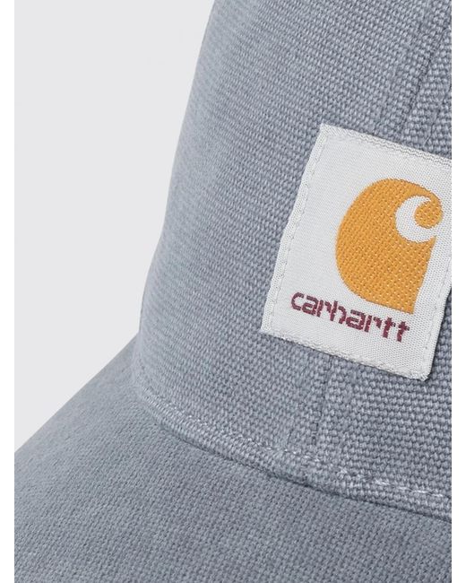 Carhartt Blue Cotton Hat for men