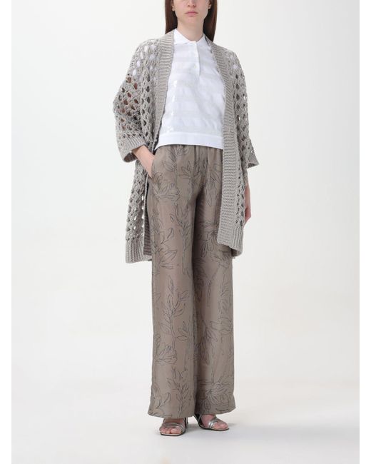 Pantalone di Brunello Cucinelli in Gray