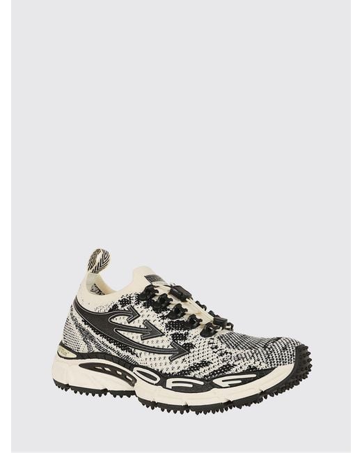 Off-White c/o Virgil Abloh Multicolor Sand Ow Be Right Back Knit Sneakers