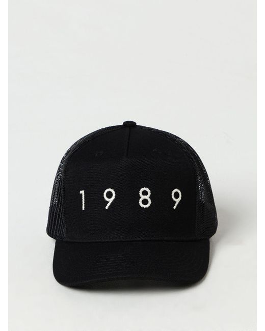 Cappello in cotone e nylon a micro rete di 1989 STUDIO in Black da Uomo