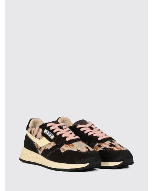 Autry Black Reelwind Low-Top Trainers