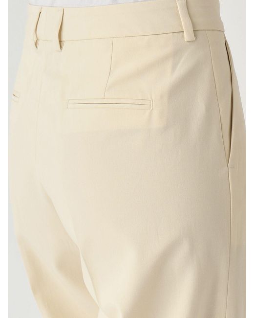 PT Torino Natural Cotton Palazzo Trousers