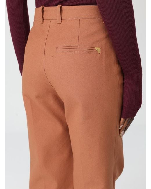 Chloé Brown ChloÉ Flared Cotton Trousers