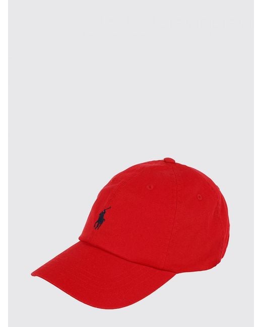 Polo Ralph Lauren Cotton Hat With Embroidered Logo