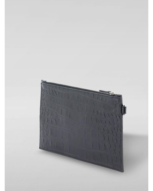 Versace Gray Briefcase for men