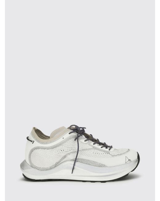 Roa White Sella Lite Recycled Polyester Blend Sneakers for men