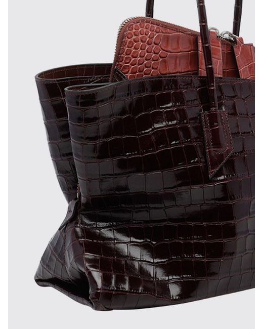 The Attico Black Shoulder Bag