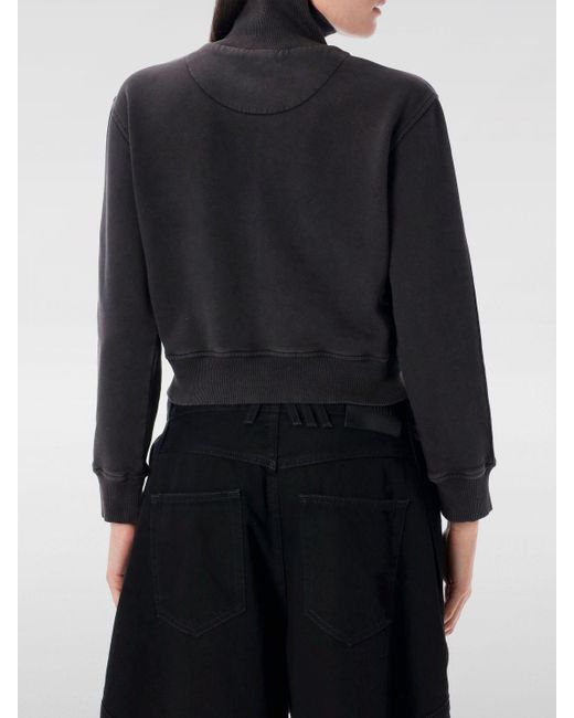 The Attico Black Sweatshirt