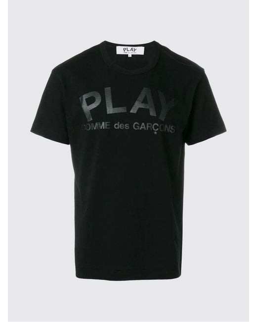 COMME DES GARÇONS PLAY Black Comme Des GarÇ Ons Play T-Shirt for men