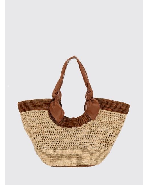 Hereu Brown Fonol Tote Bag