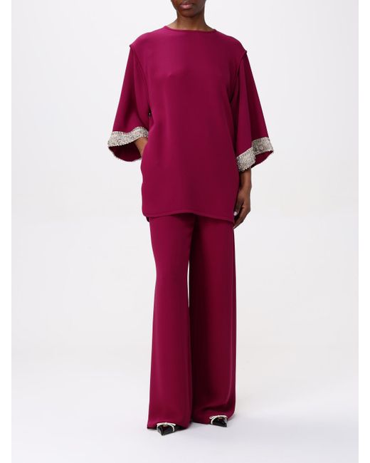 Valentino Red Hose Damen