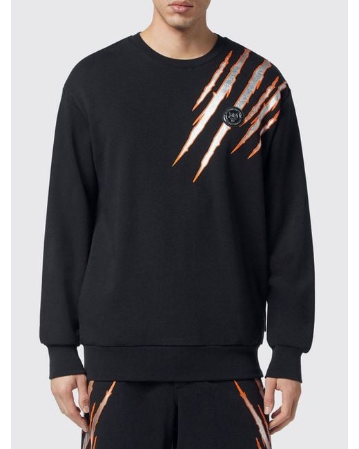 Philipp Plein Blue Sweatshirt for men